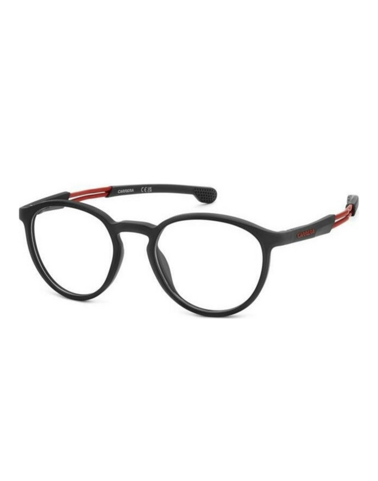 Carrera Round Read – Black & Red