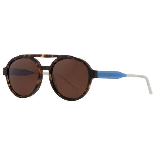 Tommy Hilfiger Aviator Sun - Tortoise & Blue
