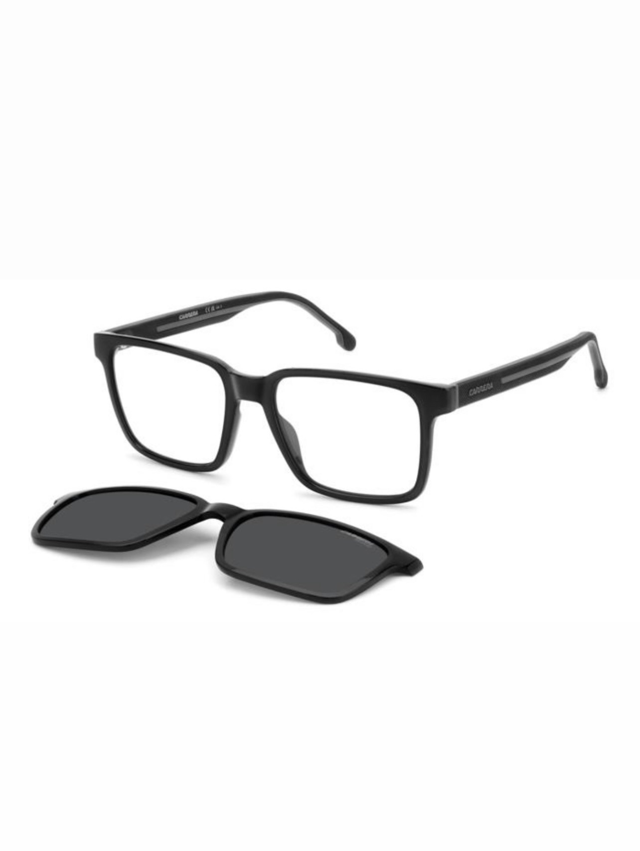 Carrera Clip On Polarized Read – Black