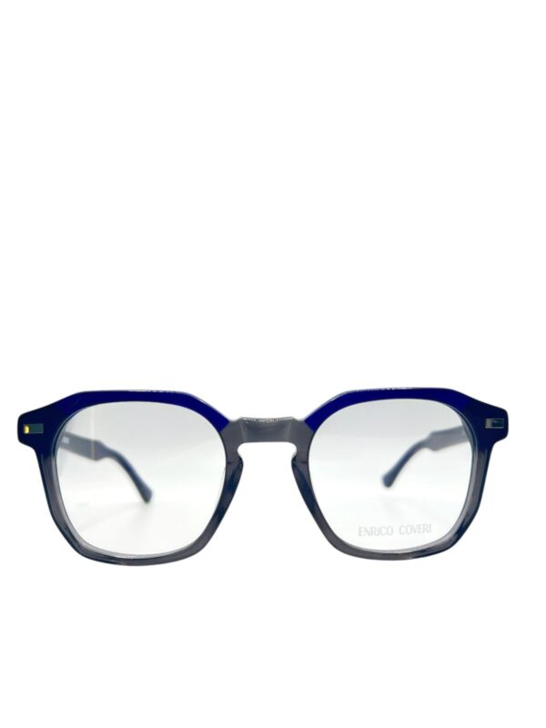 Enrico Coveri Hexagonal Read - Blue & Silver - Image 2
