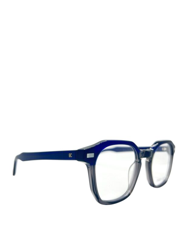 Enrico Coveri Hexagonal Read - Blue & Silver