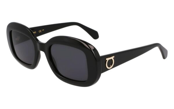 Salvatore Ferragamo Round Sun - Black