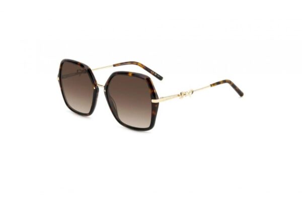 Carolina Herrera Oversize Sun - Tortoise & Gold - Image 2