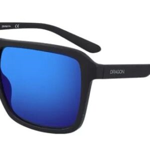 Dragon Square Sun - Black & Blue