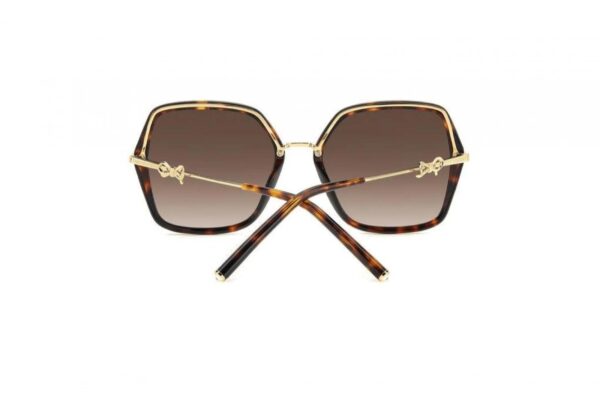 Carolina Herrera Oversize Sun - Tortoise & Gold - Image 3