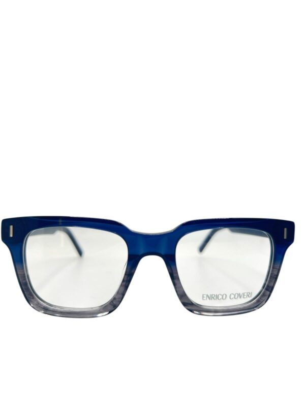 Enrico Coveri Square Read - Blue & Grey