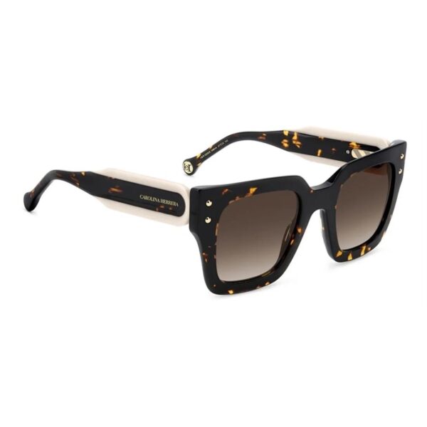 Carolina Herrera Oversize Sun - Tortoise - Image 4