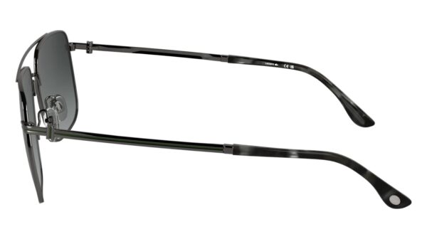Lacoste Aviator Sun - Dark Grey Metal - Image 3