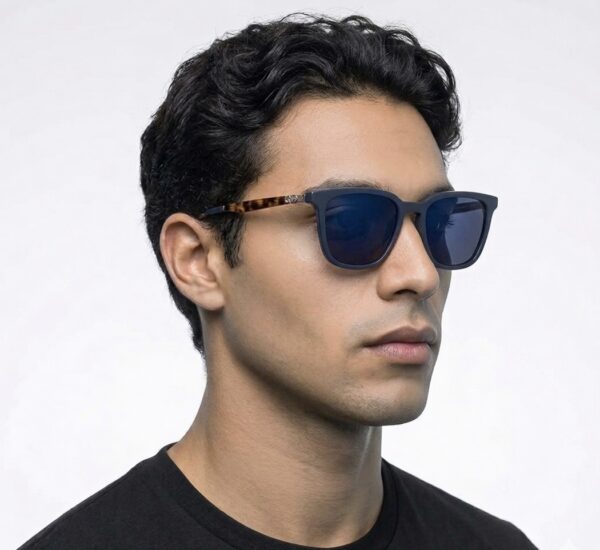 Salvatore Ferragamo Rectangular Sunglasses - Blue