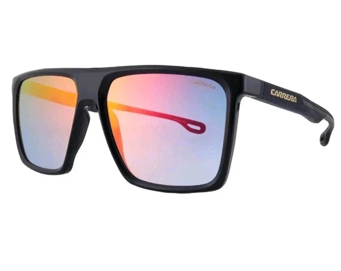 Carrera Square Sunglasses – Blue and Red Mirror