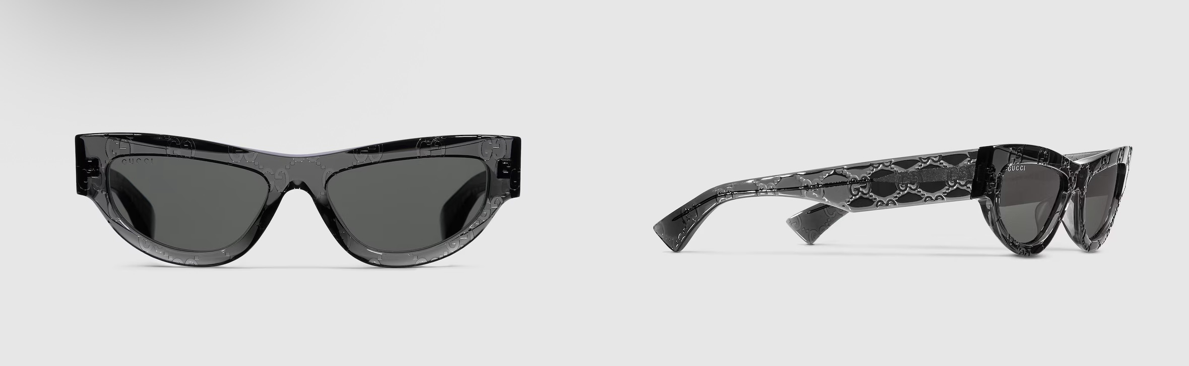 Gucci Cat Eye Sun – Grey
