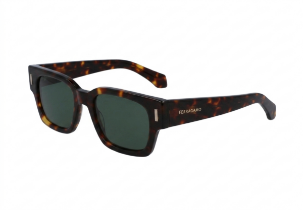 Salvatore Ferragamo Square Sun - Green