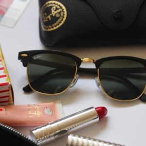 Ray Ban Clubmaster - Black & Gold