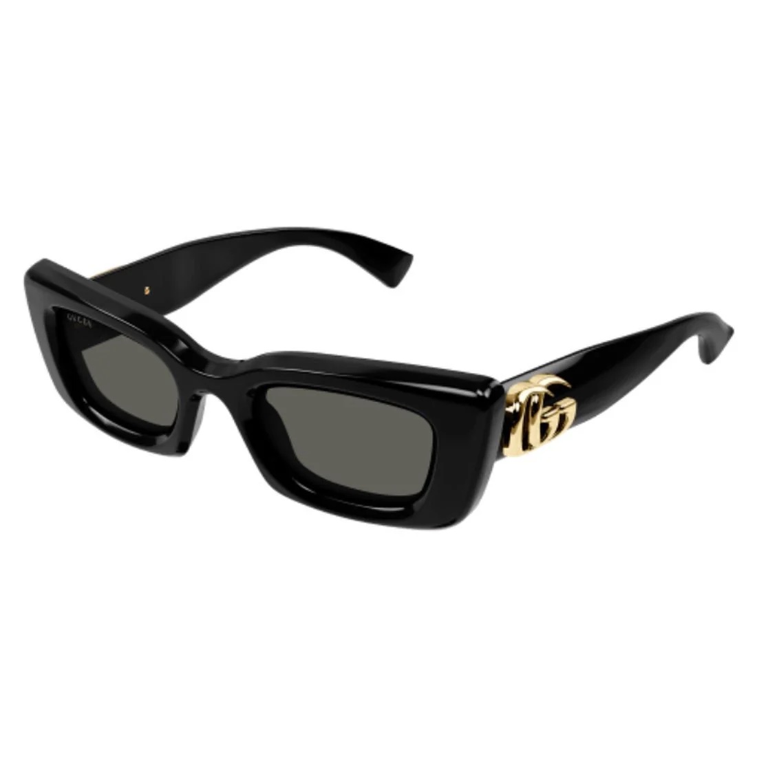 Gucci Kat Eye Sun – Shiny Black