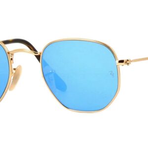 Ray Ban Hexagonal - Light Blue Flash