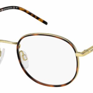 Tommy Hilfiger Round - Tortoise & Gold