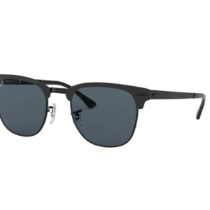 Ray Ban Clubmaster Metal Polarized - Black