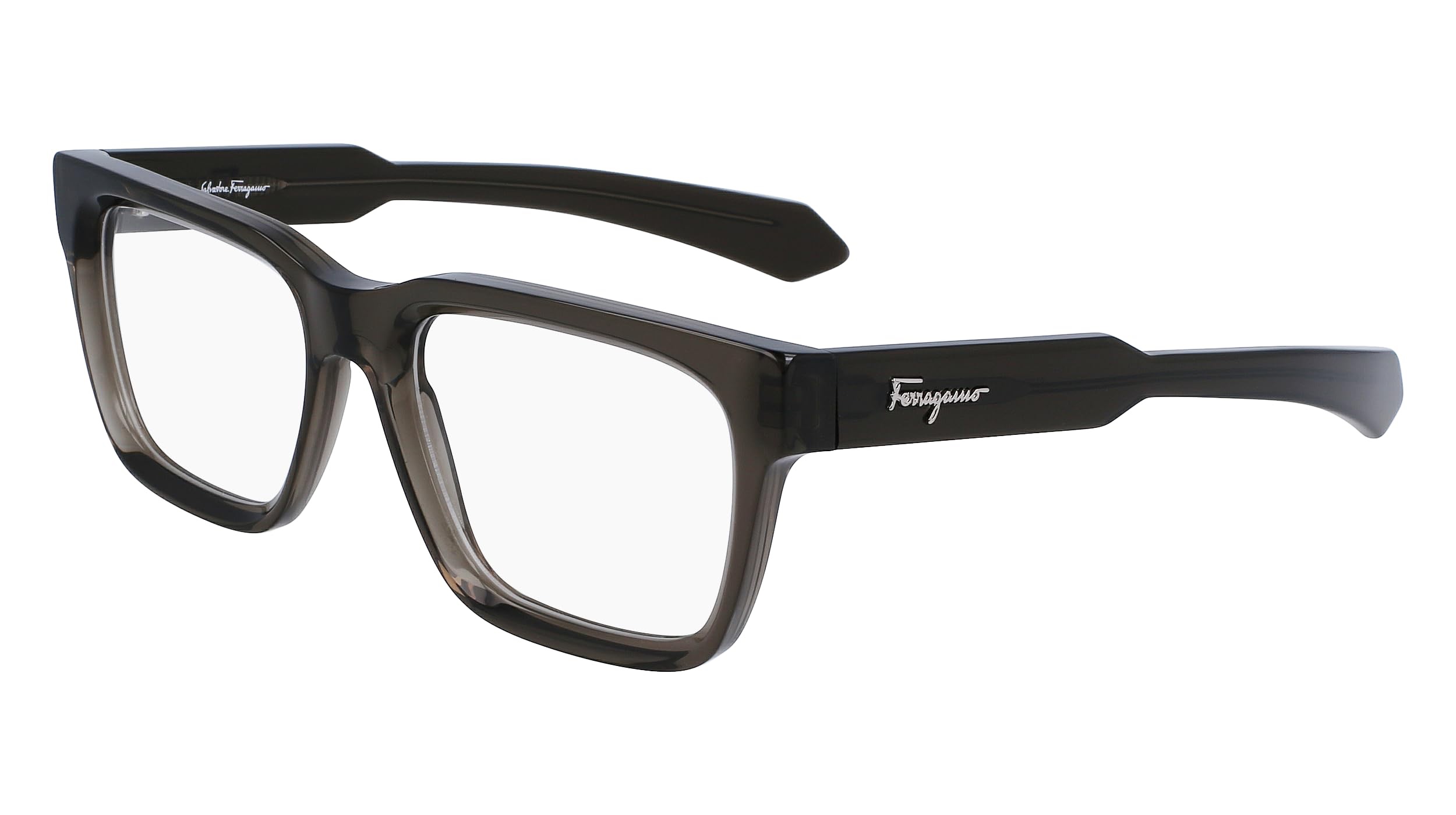 Ferragamo Square Read – Crystal Deep Grey