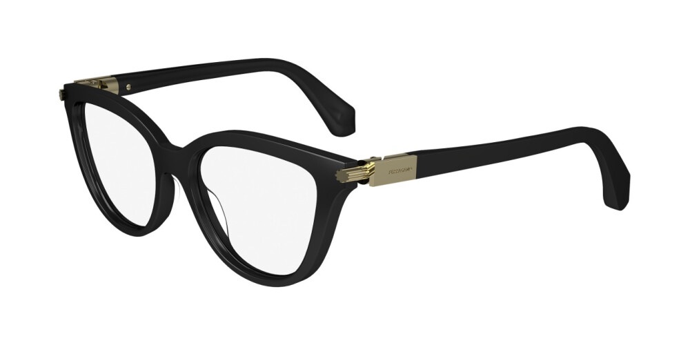Ferragamo Square Read – Black & Gold