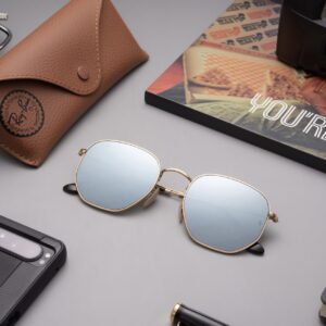 Ray Ban Hexagonal - Silver Flash ⚡️