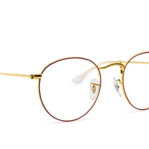 Ray Ban Eyeglasses - Gold & Red