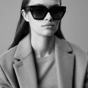 Calvin Klein Kat Oversize Sun - Black